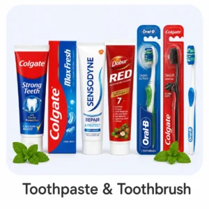 Toothpaste & Toothbrush