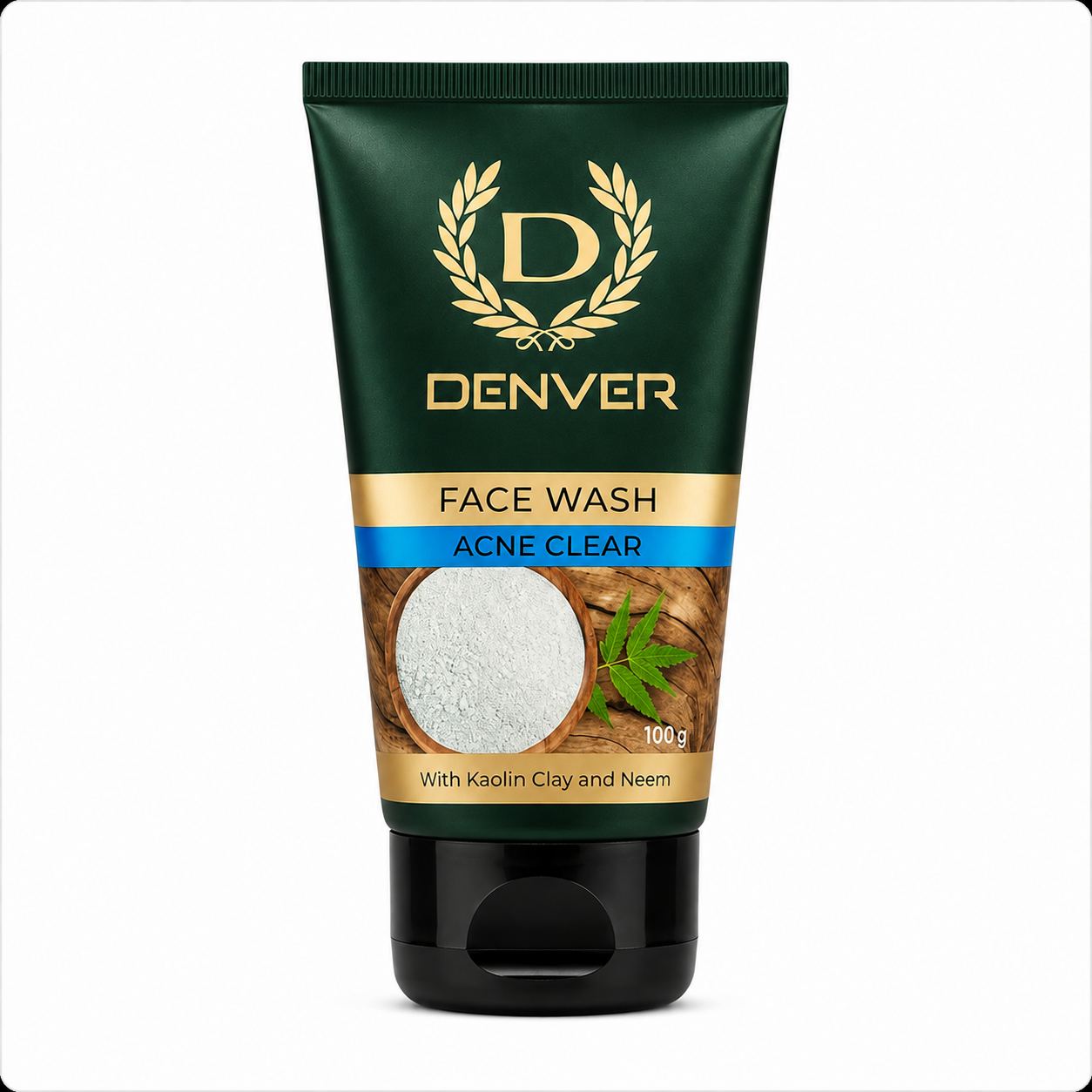 Denver Face Wash Acne Clear (100 g)