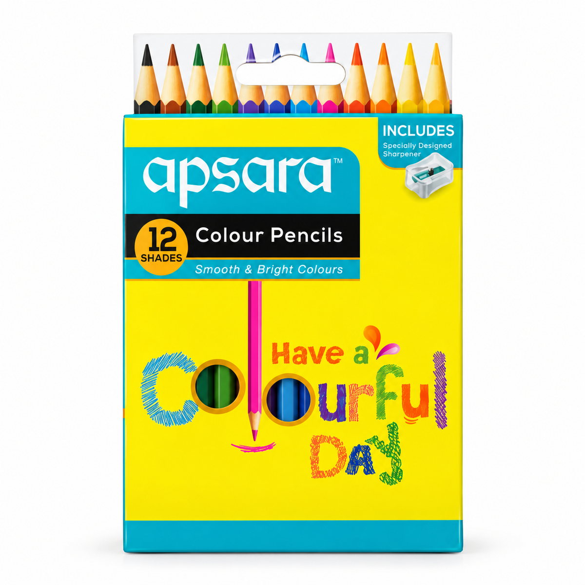 Apsara Colour Pencils – 12 Shades