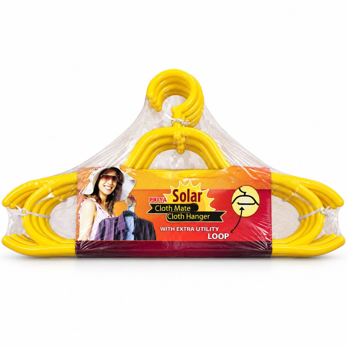 Cloth Mate Hangers (6 pc)– With Extra Utility Loop