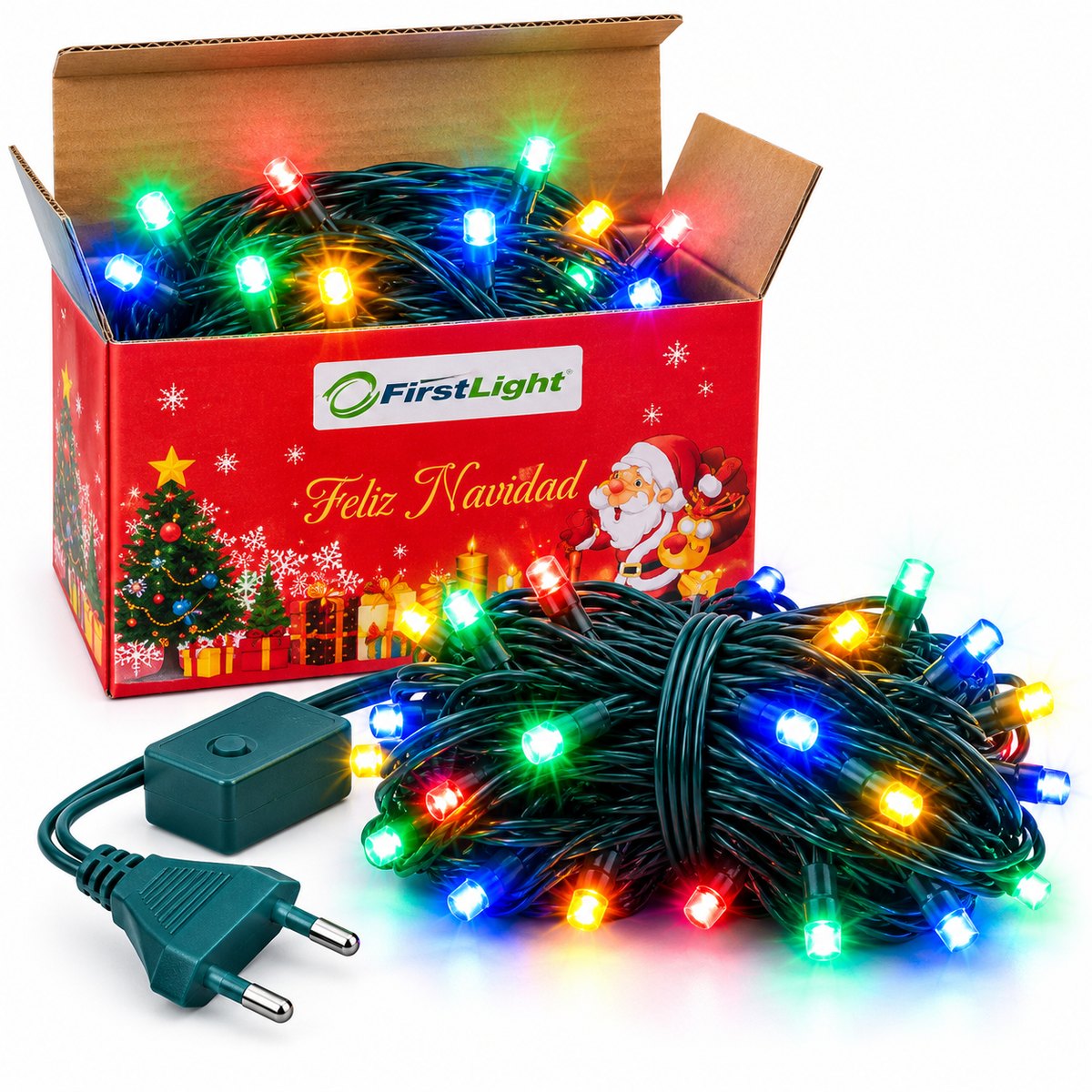 Multicolour LED String Lights – Decorative Festival Lights