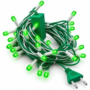Green LED String Lights