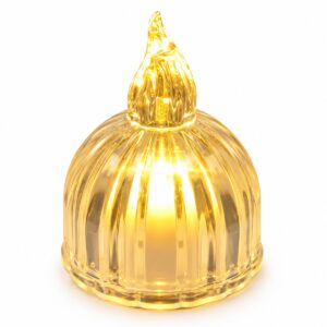 LED Diya – Warm Yellow Decorative Light