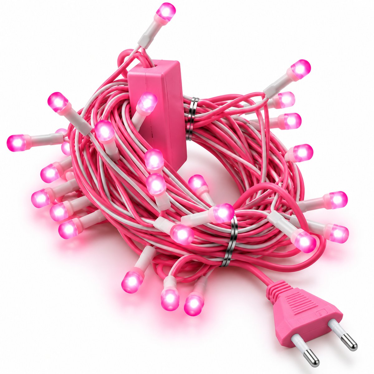 Pink LED String Lights – Decorative Fairy Lights